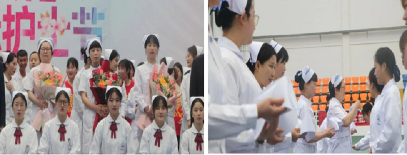 强护理技能，展天使风采——beat365英国官方网站成功举办5·12国际护士节活动暨授帽仪式(图4)