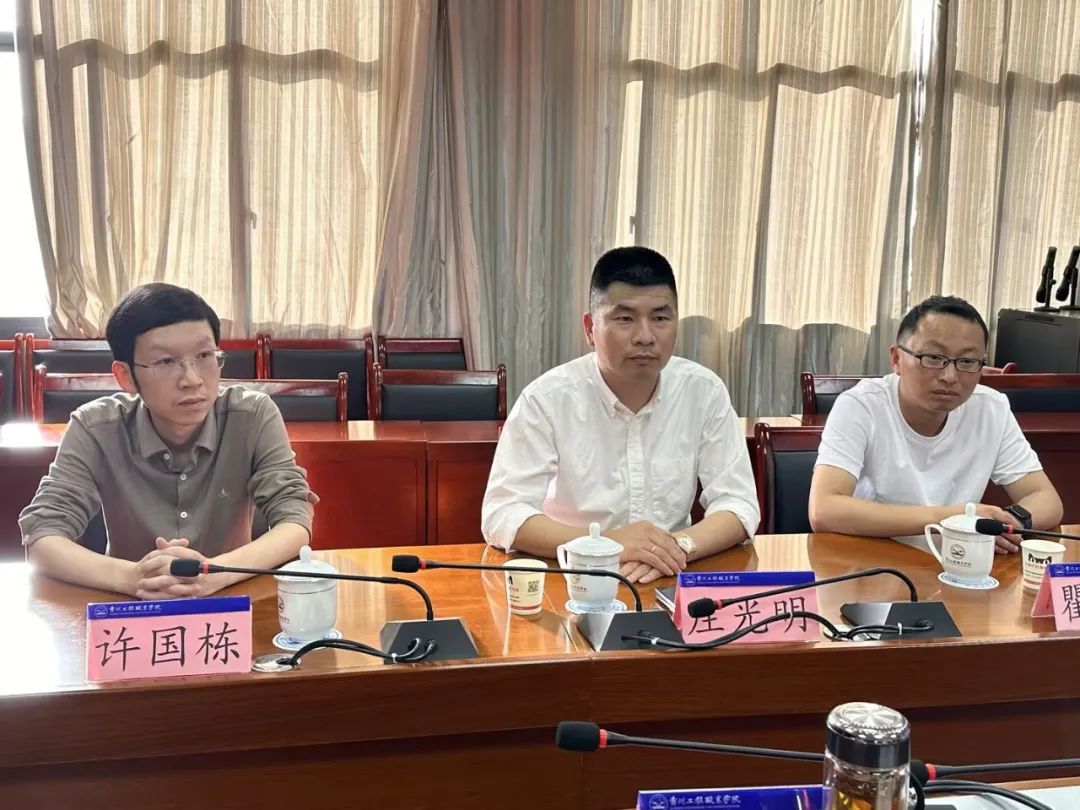 校企合作促发展 产教融合育人才——浙江万坚建设有限公司来beat365官网考察交流(图3)